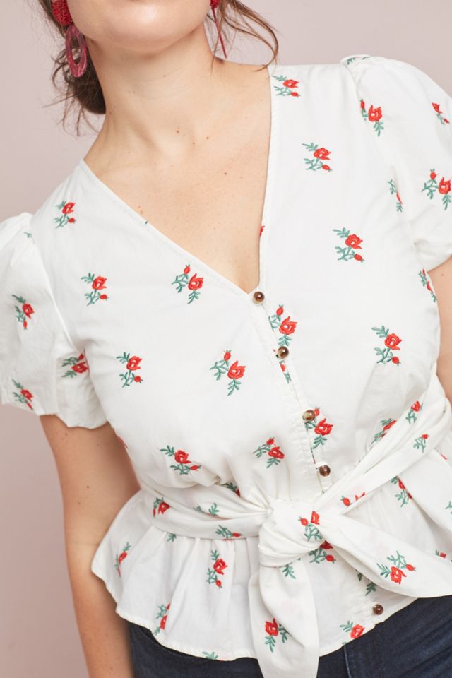 Rosalie Embroidered Top #7