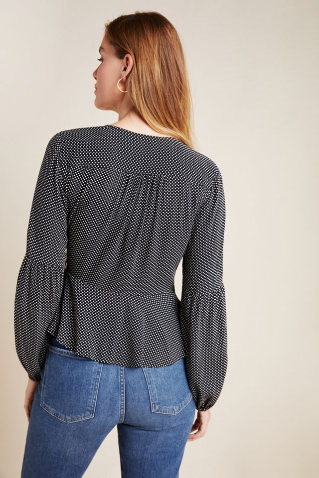 Maeve Ingrid Wrap Blouse #2