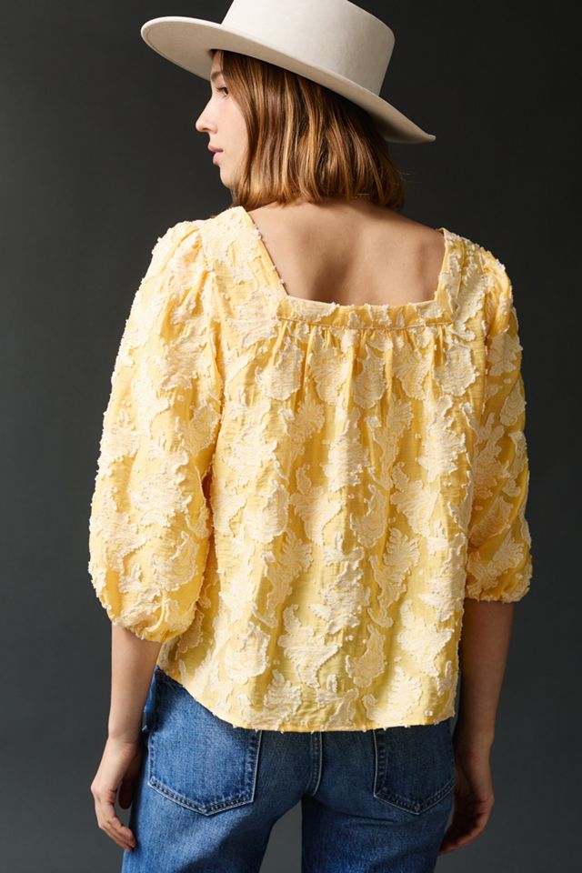 Yvonne Textured Buttondown #1