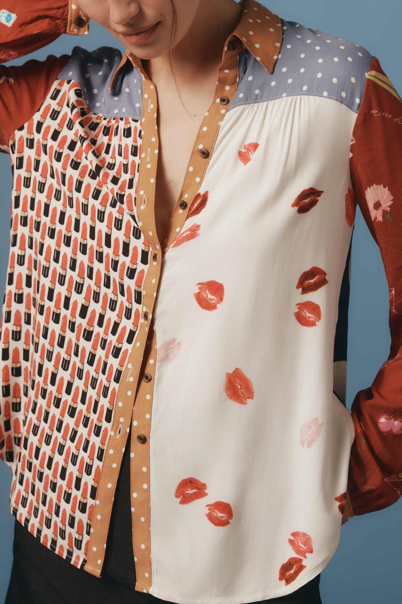 The Paz Buttondown Shirt by Maeve