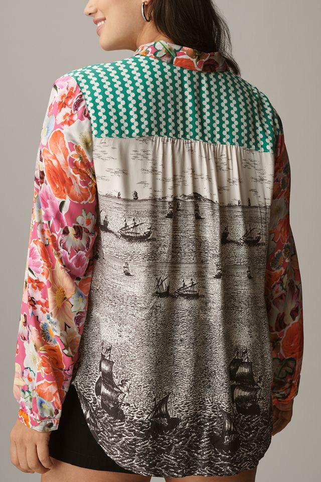 The Paz Buttondown Shirt by Maeve #5