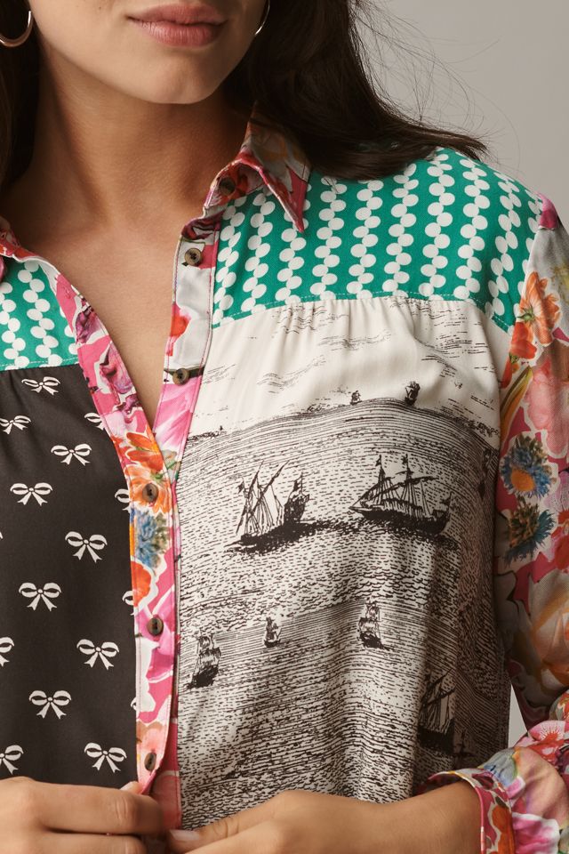 The Paz Buttondown Shirt by Maeve #6