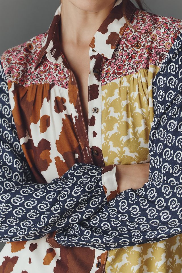The Paz Buttondown Shirt by Maeve #3