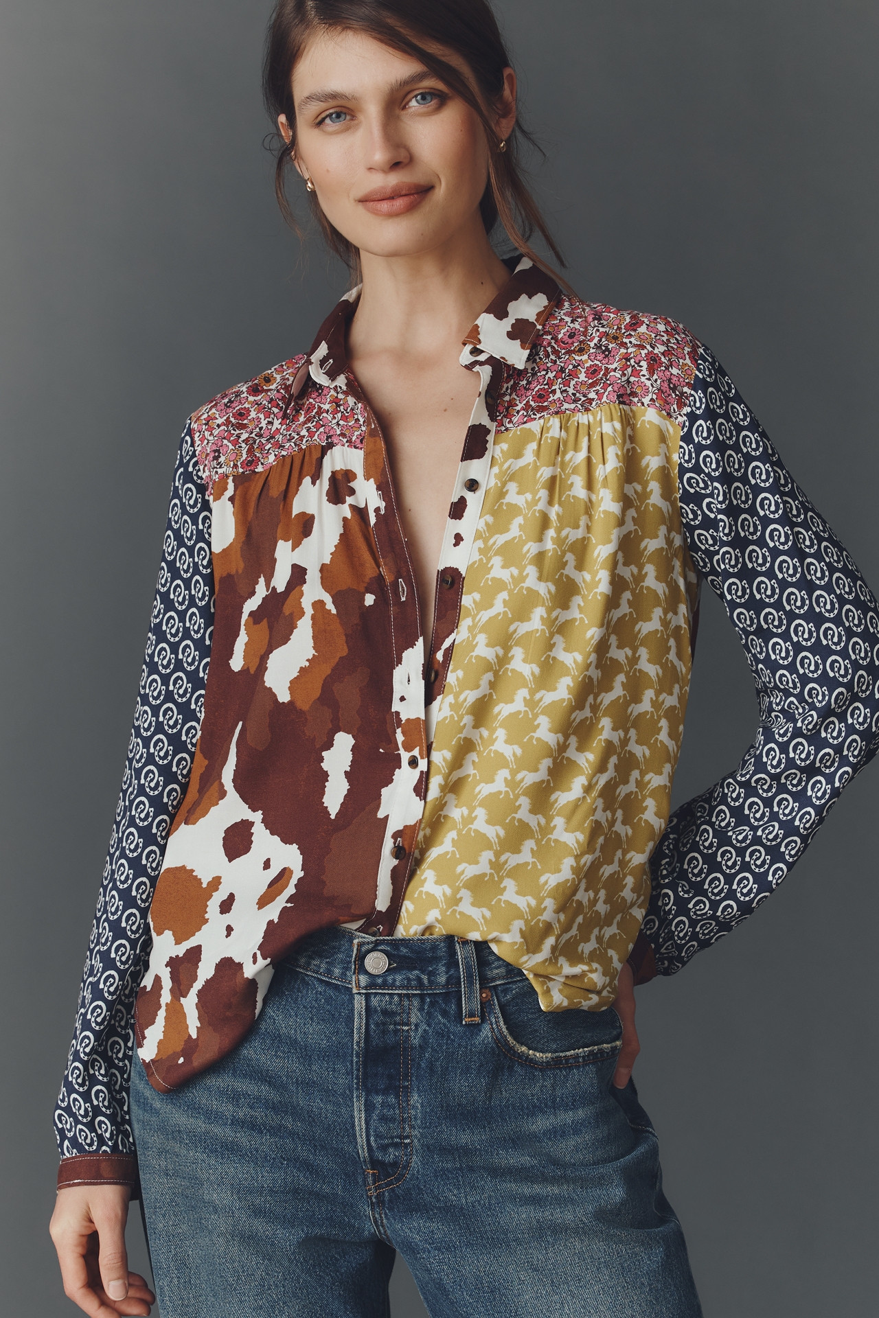 The Paz Buttondown Shirt by Maeve