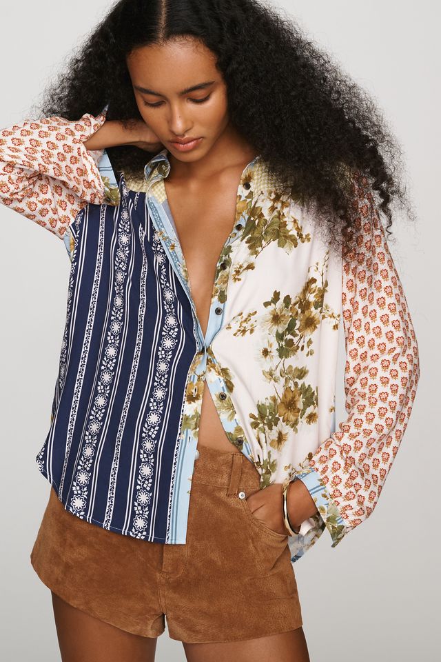 Paz Buttondown Shirt by Maeve #3