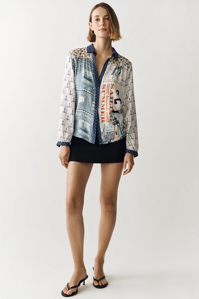 Paz Buttondown Shirt by Maeve #3