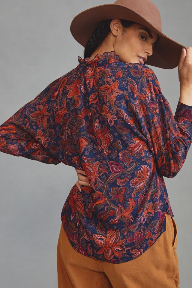 The Tavi Buttondown Blouse by Pilcro #1