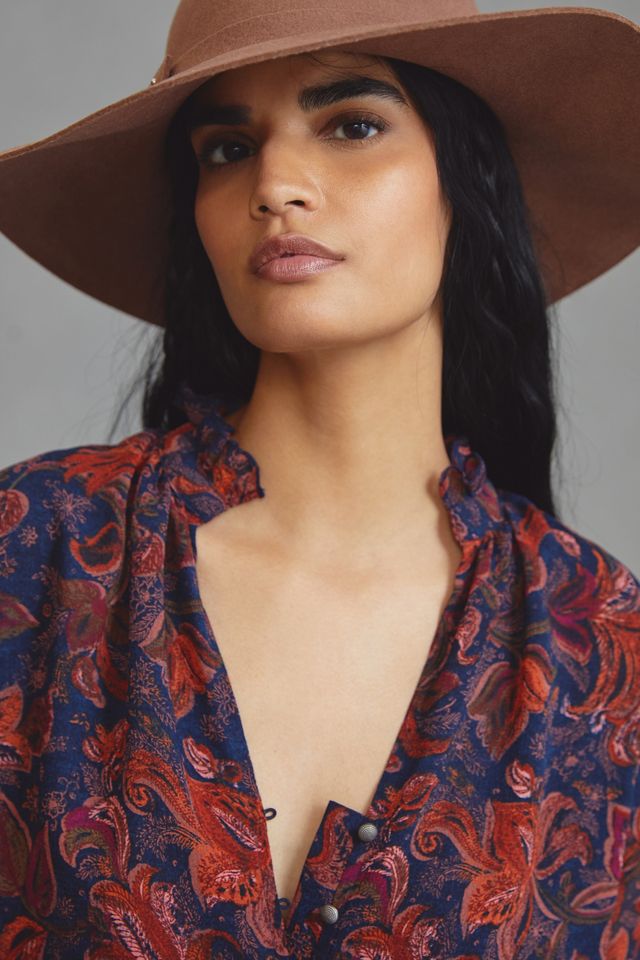 The Tavi Buttondown Blouse by Pilcro #3
