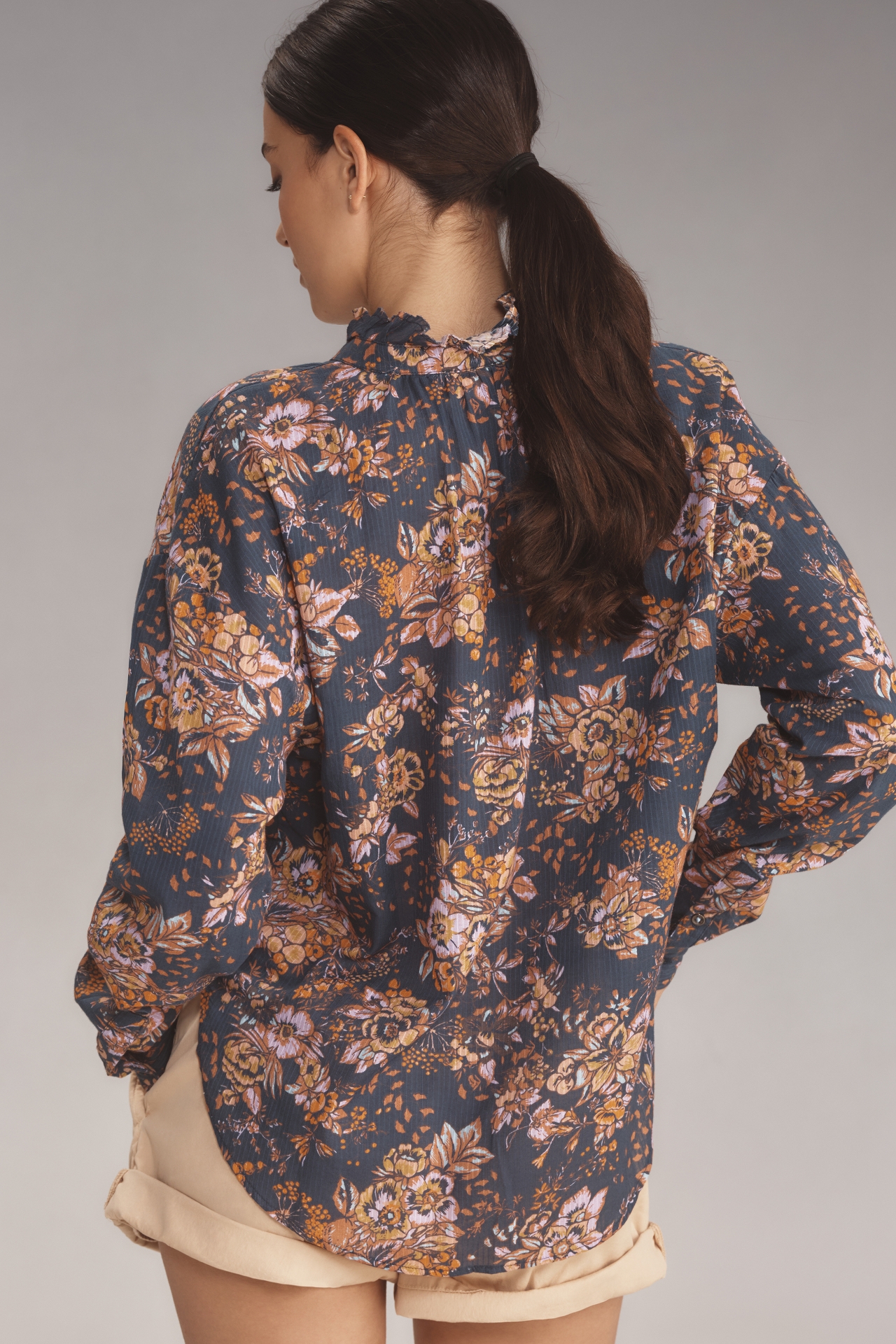 The Tavi Buttondown Blouse by Pilcro