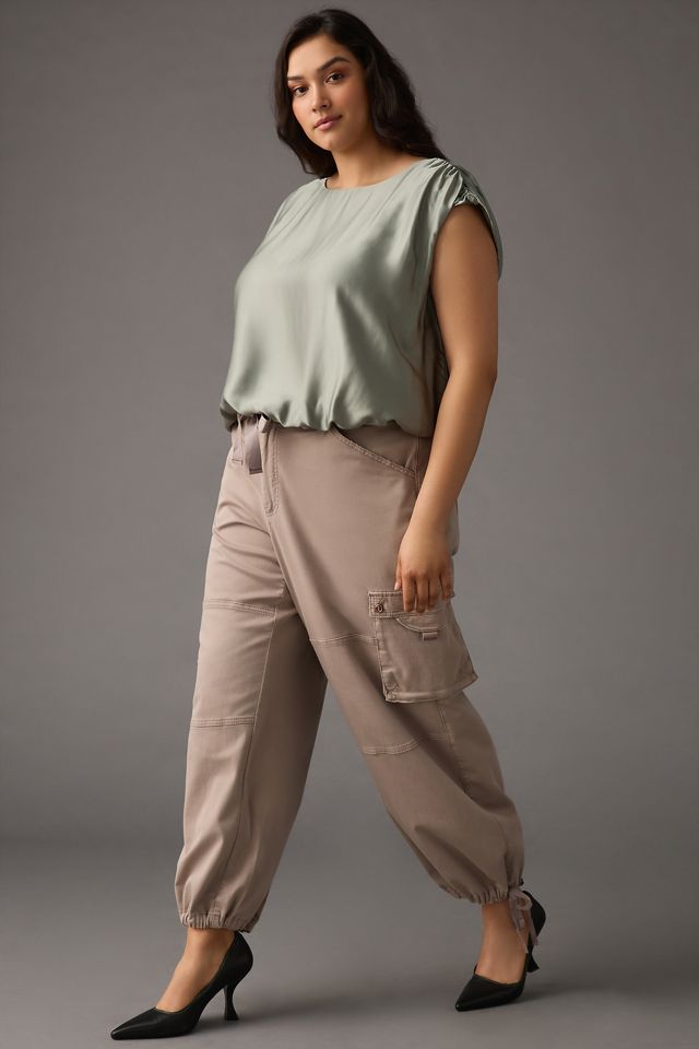 By Anthropologie Silky Boatneck Blouse #5