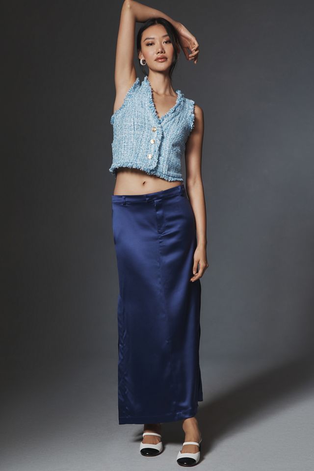 Maeve Tweed Shell Vest #3