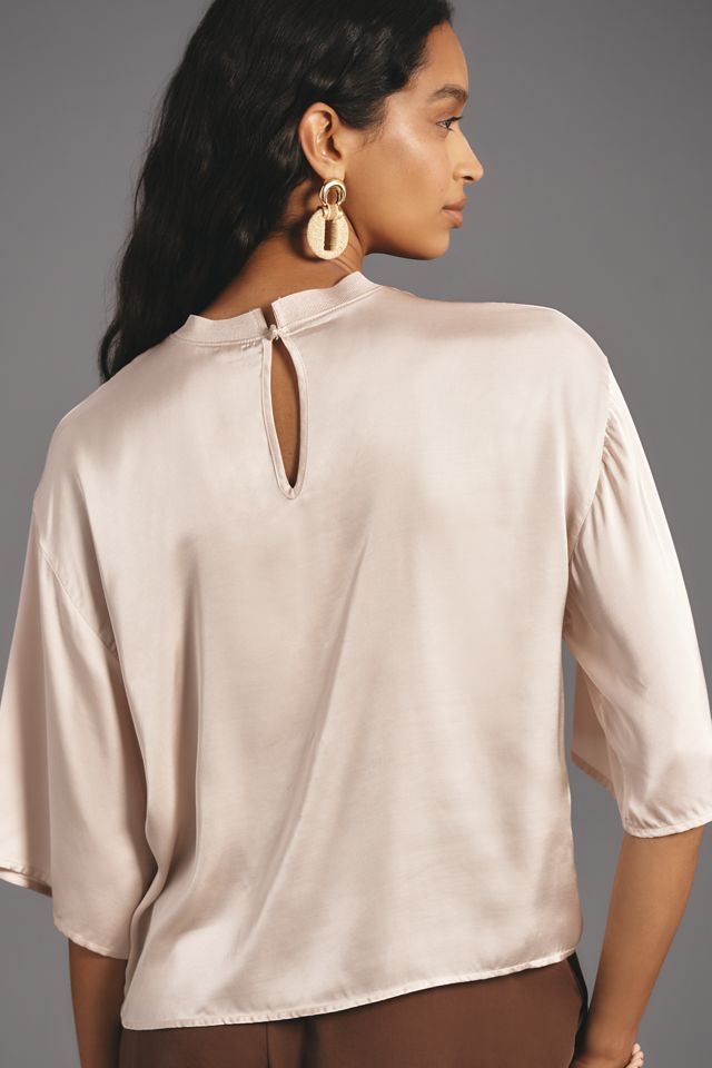 Boxy Vee Blouse