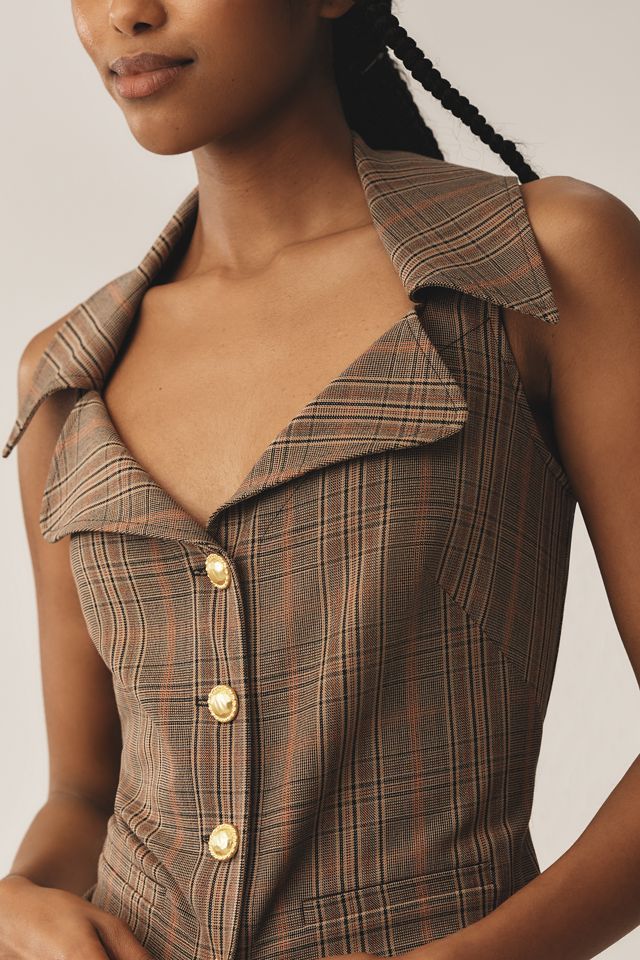 Maeve Collared Vest #3