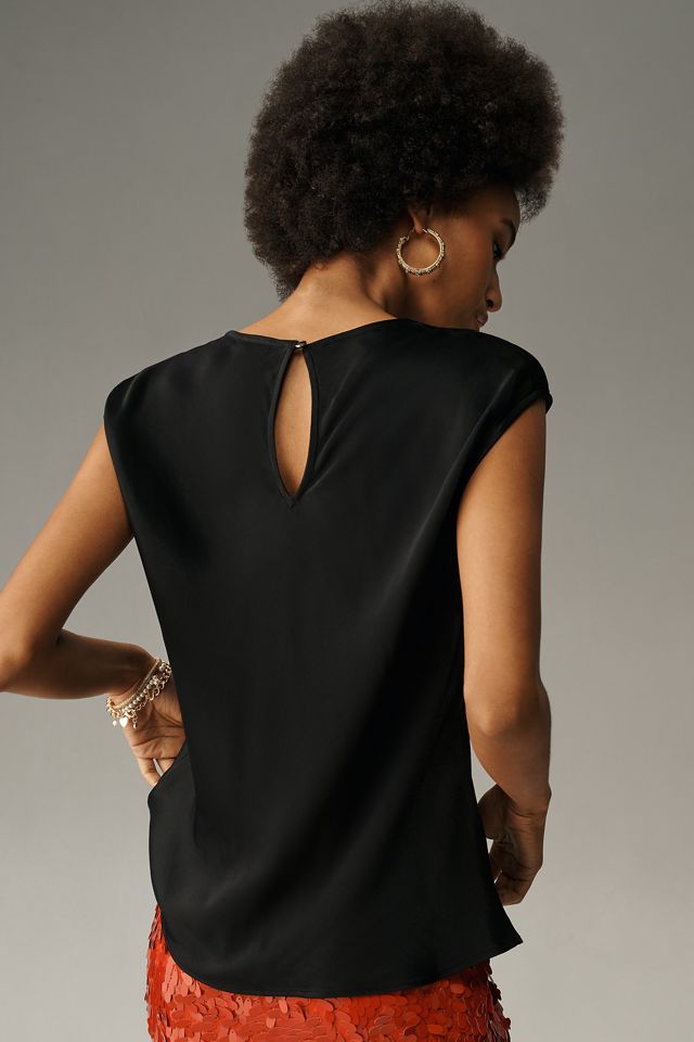 By Anthropologie Muscle-Sleeve Popover Blouse #2