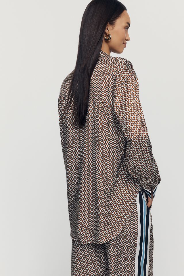 Maeve Rudi Silken Buttondown Shirt #3