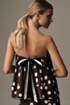 Maeve Low-Slung Printed Wide-Leg Pants