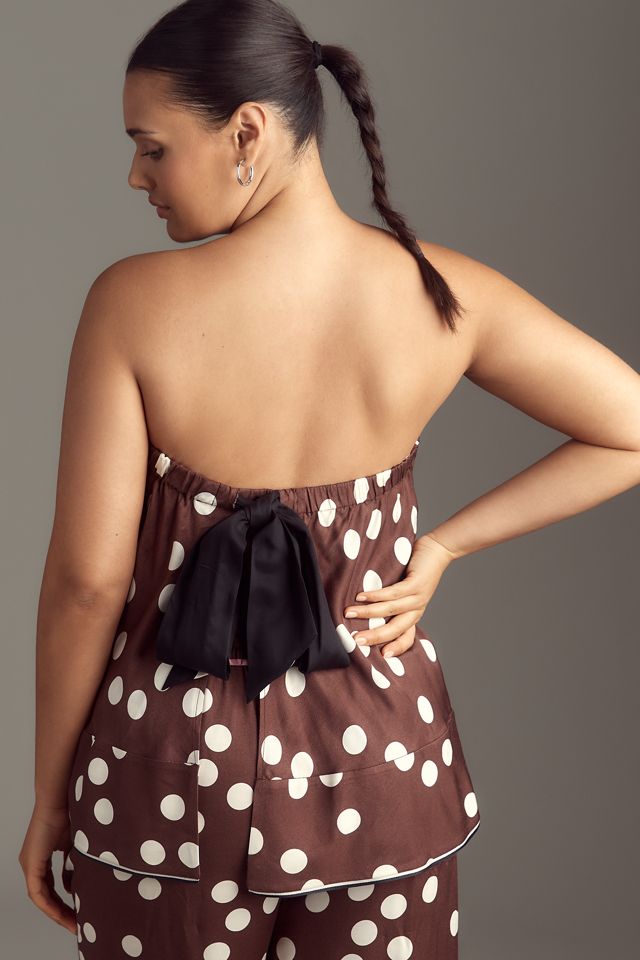 Maeve Strapless Swingy Scarf Top #5
