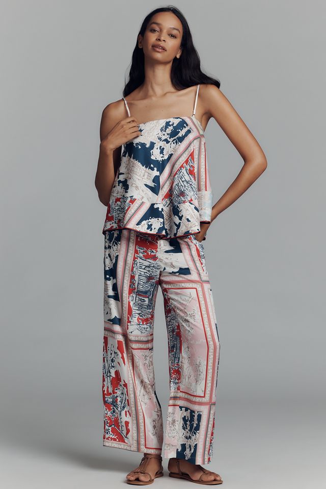 Maeve Strapless Swingy Scarf Top #3