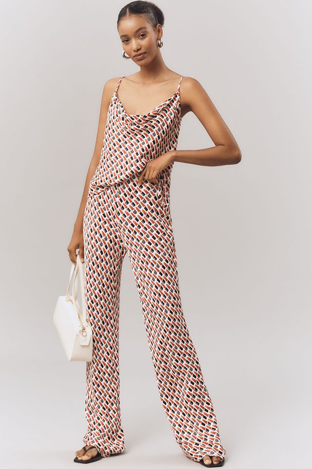 By Anthropologie Silky Cowl-Neck Tank Top #4