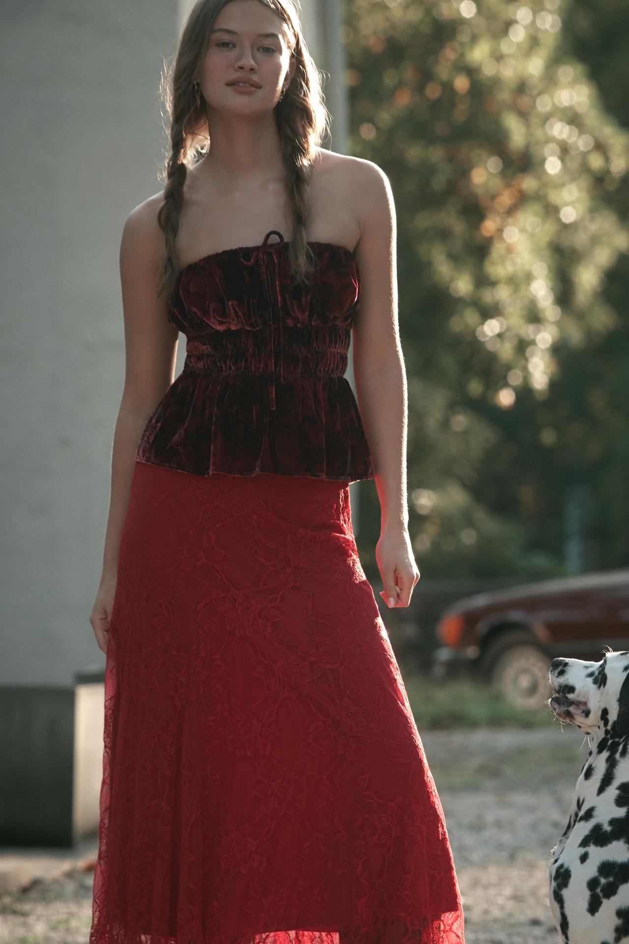 The Somerset Strapless Blouse