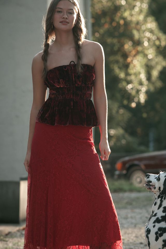 The Somerset Strapless Blouse #3