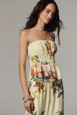 Somerset Strapless Silken Blouse