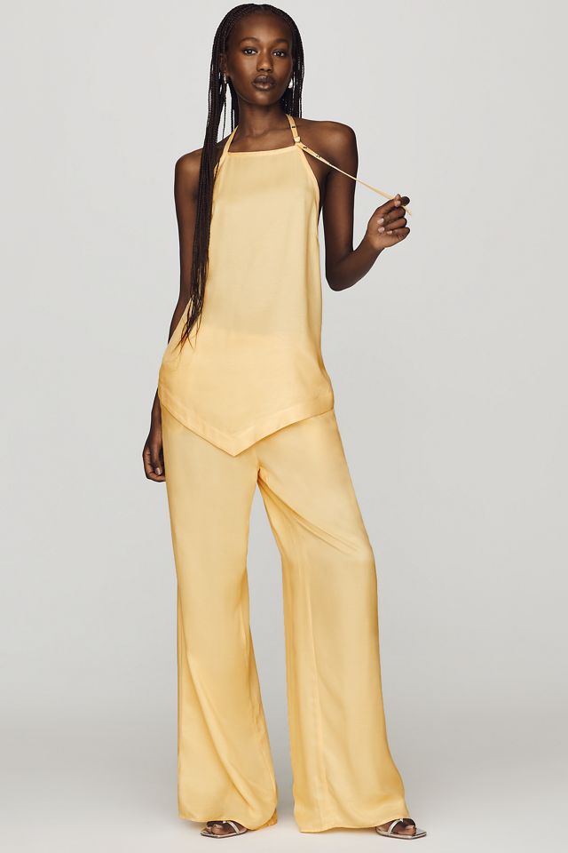 Maeve Silky Halter Top #3