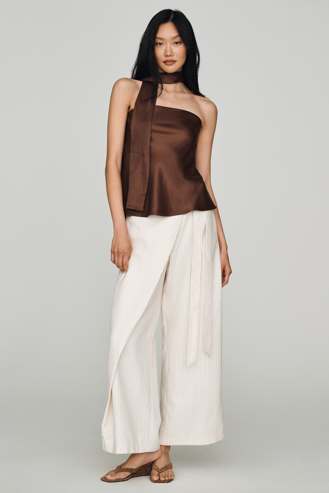 Clara Strapless Scarf Top by Maeve