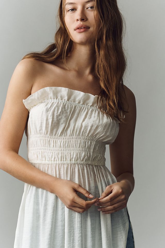 By Anthropologie Sheer Maxi Top #5