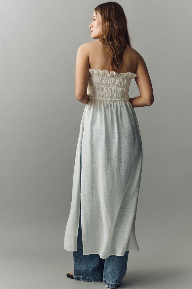 By Anthropologie Sheer Maxi Top #6