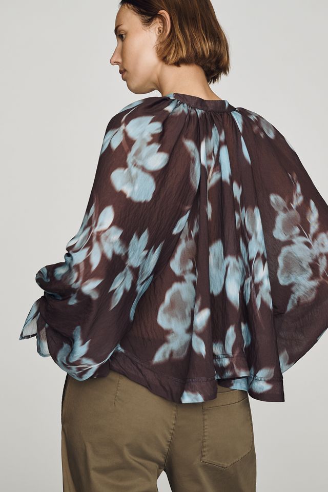 By Anthropologie Semi-Sheer Swing Blouse #3