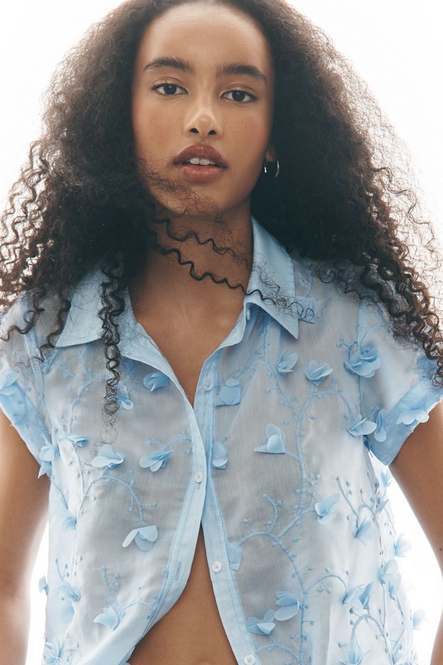Maeve Textured Swing Top #3