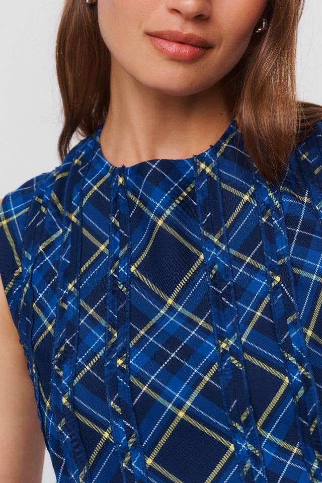 Maeve Pleated Peplum Blouse #1