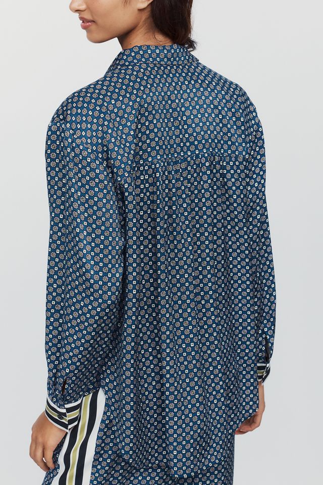 @merricksart x Maeve Rudi Silken Buttondown Shirt #3