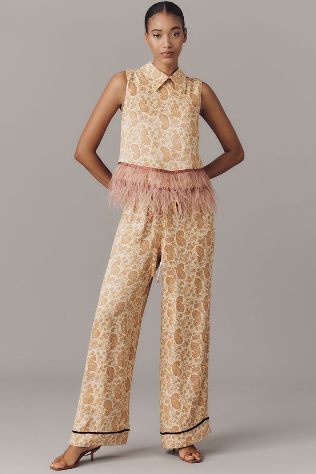 Maude Club Emery Feather Swing Top #3