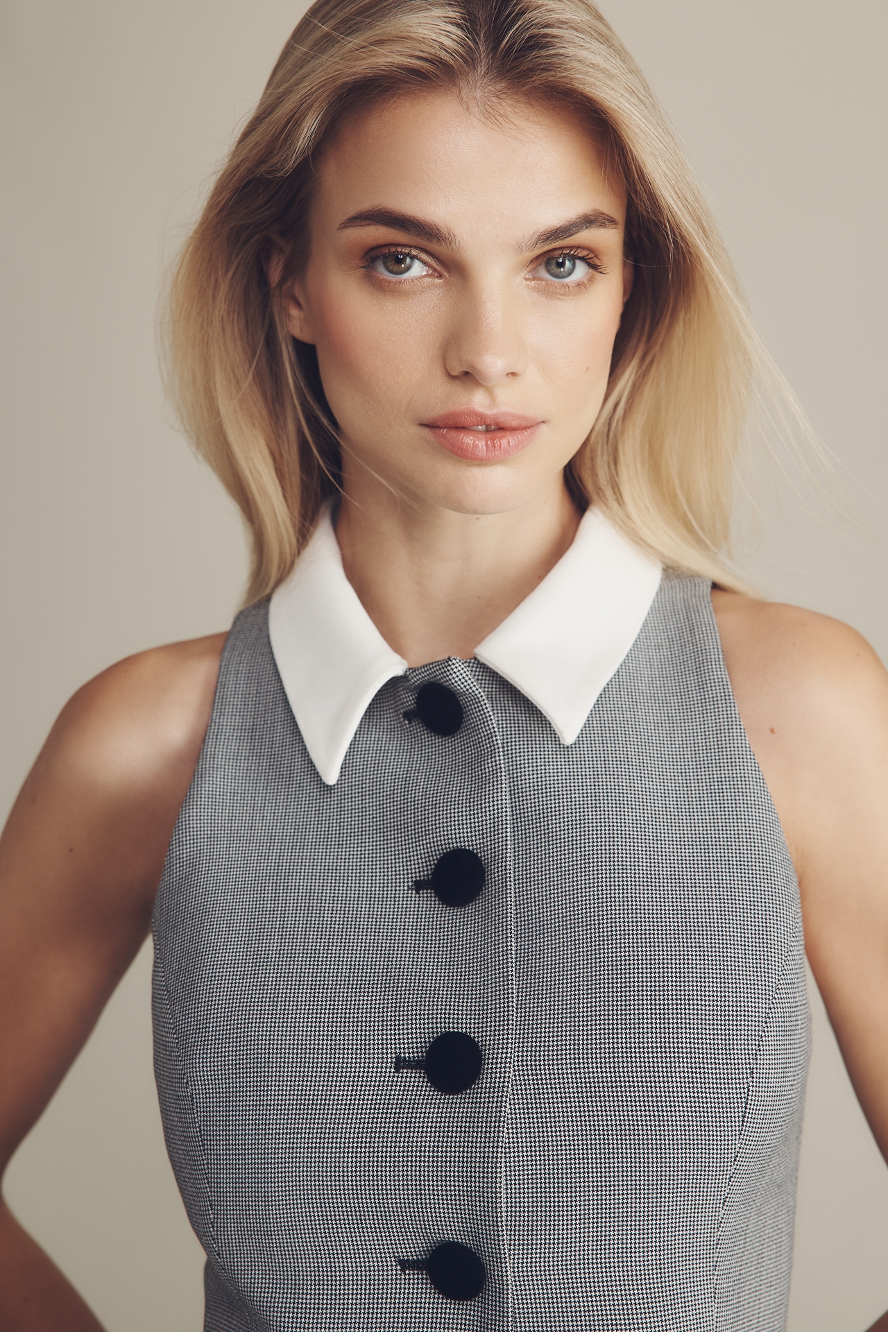 Maude Club Charlie Collared Vest