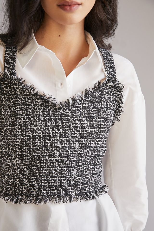 Layered Tweed Tank Set #2