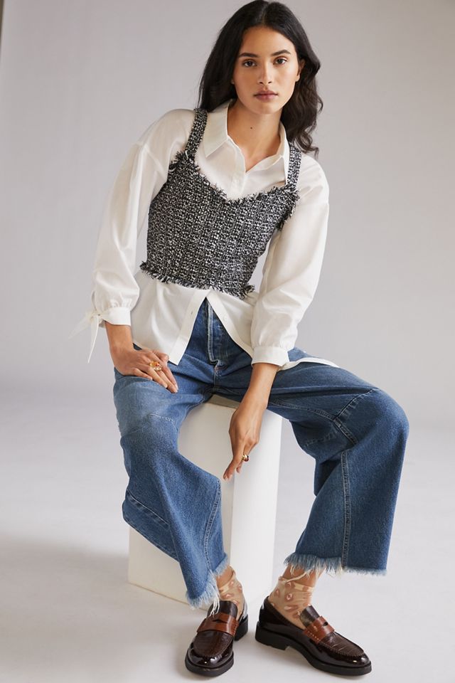 Layered Tweed Tank Set #1