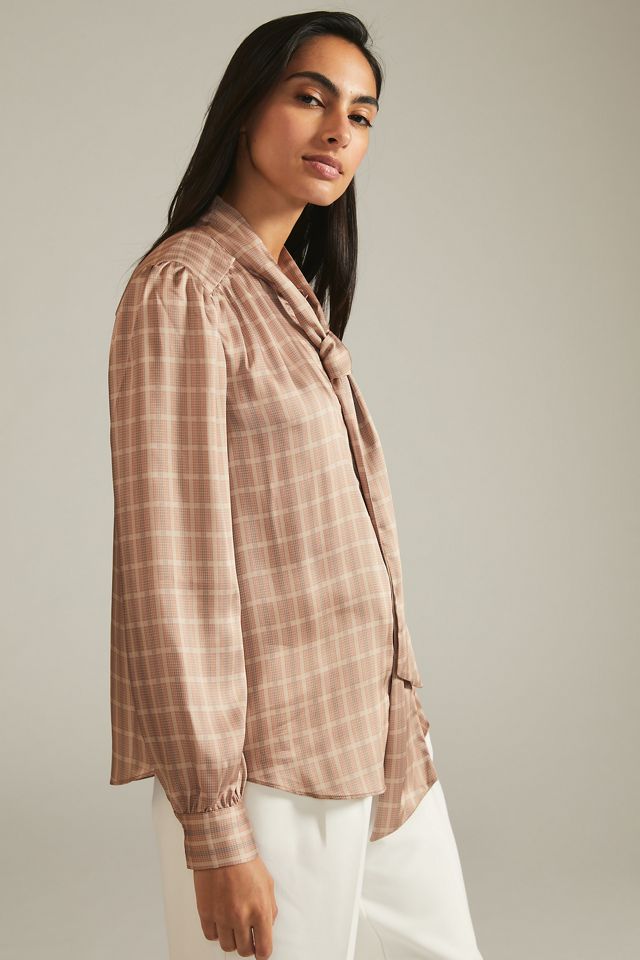 Mare Mare x Anthropologie Plaid Blouse #2