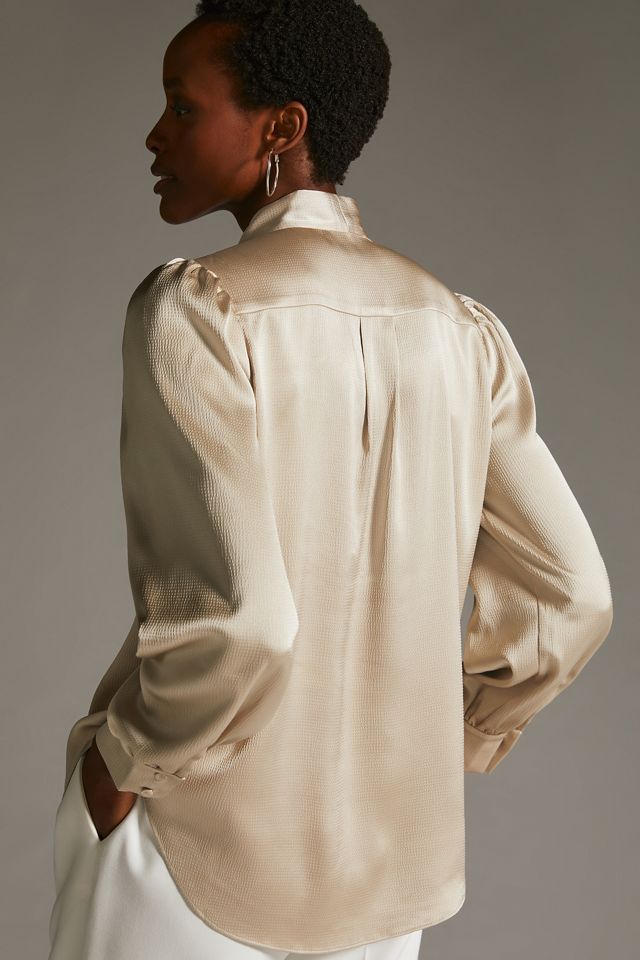 Mare Mare Tie-Neck Blouse #1