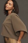 BLOUSE WITH YOKE AND NECK TIE MARE MYSTIQUE
