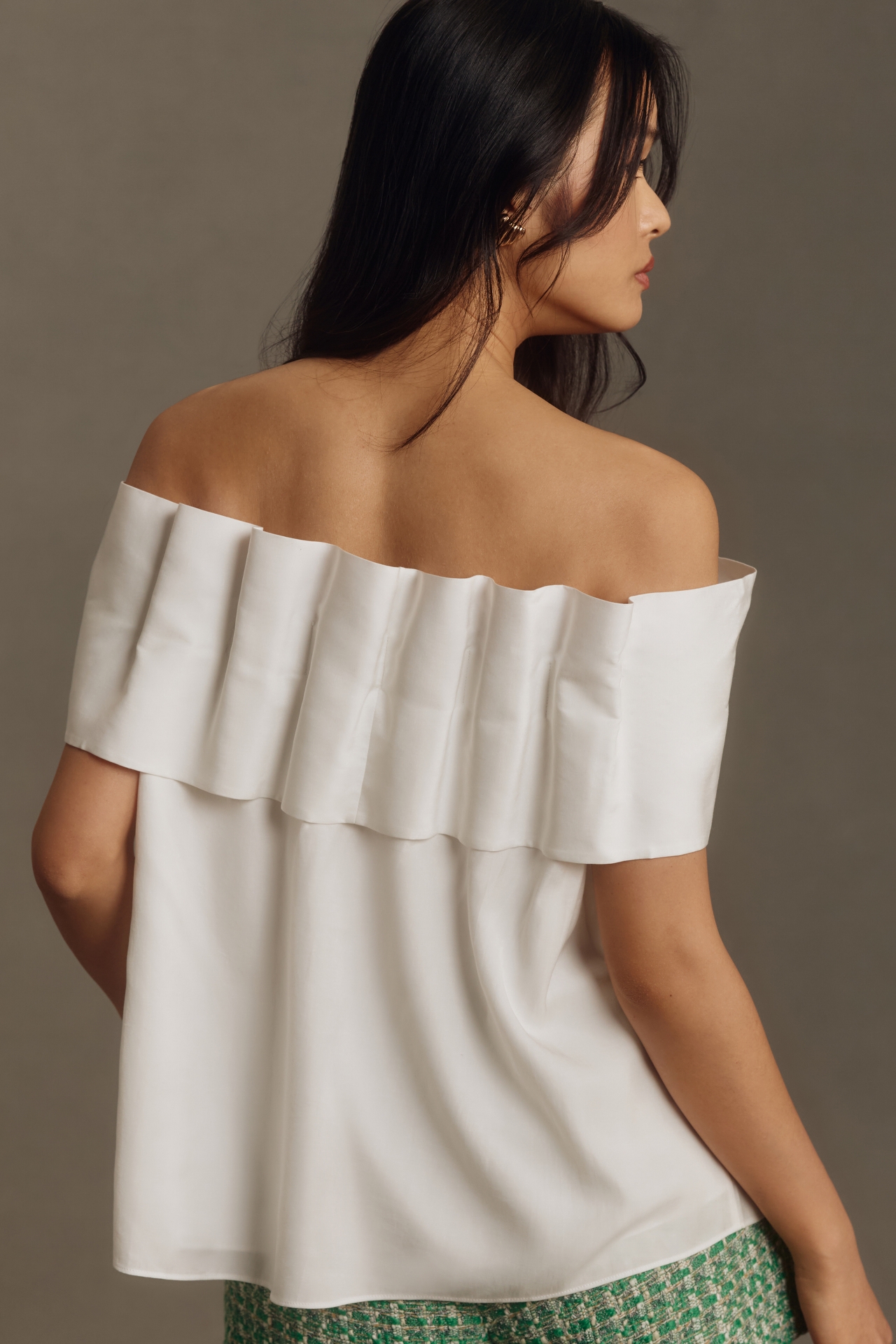 Mare Off-The-Shoulder Bow Top