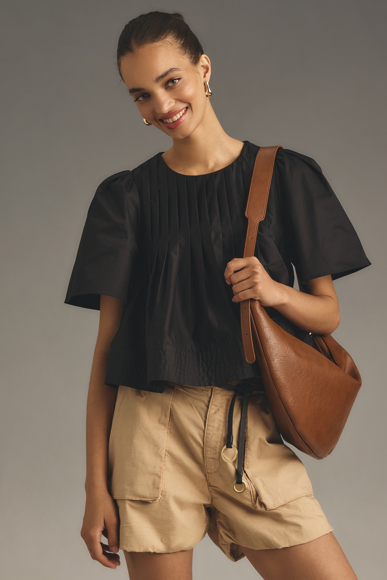 Mare Short-Sleeve Swing Top | Bethesda Row