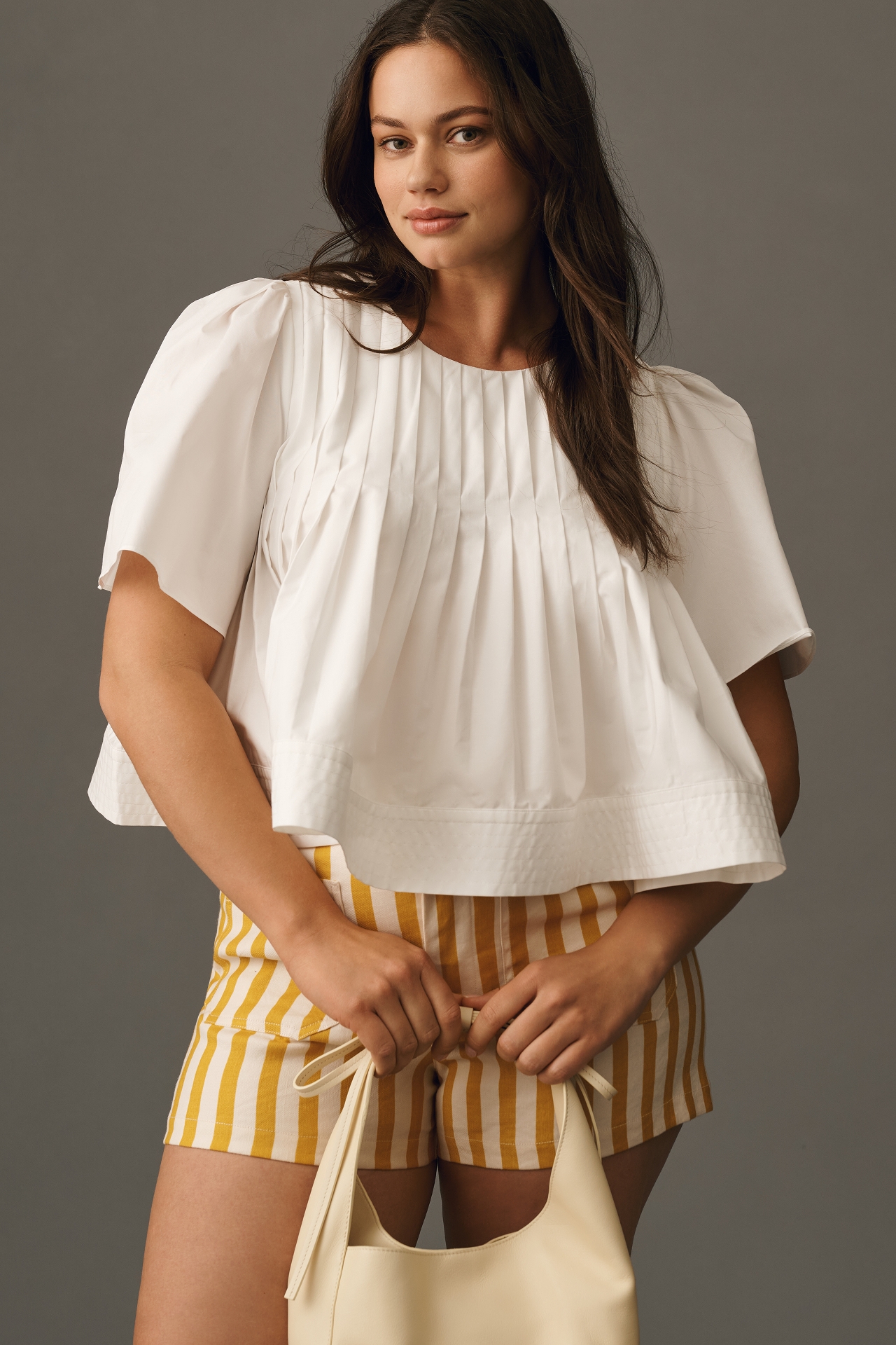 Mare Short-Sleeve Swing Top