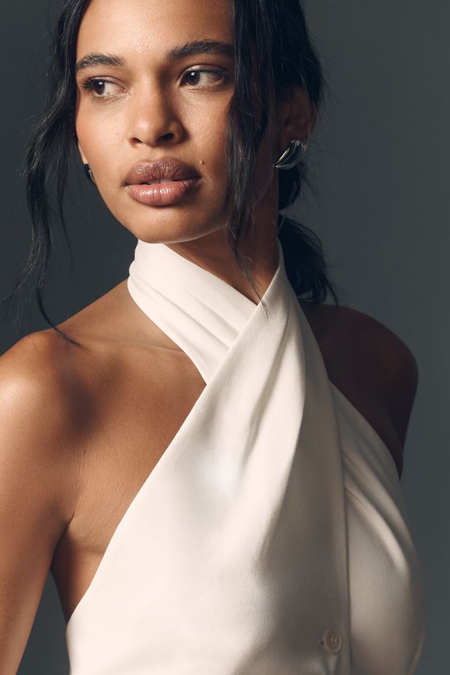 Mare Mare Cross-Neck Halter Tank #3