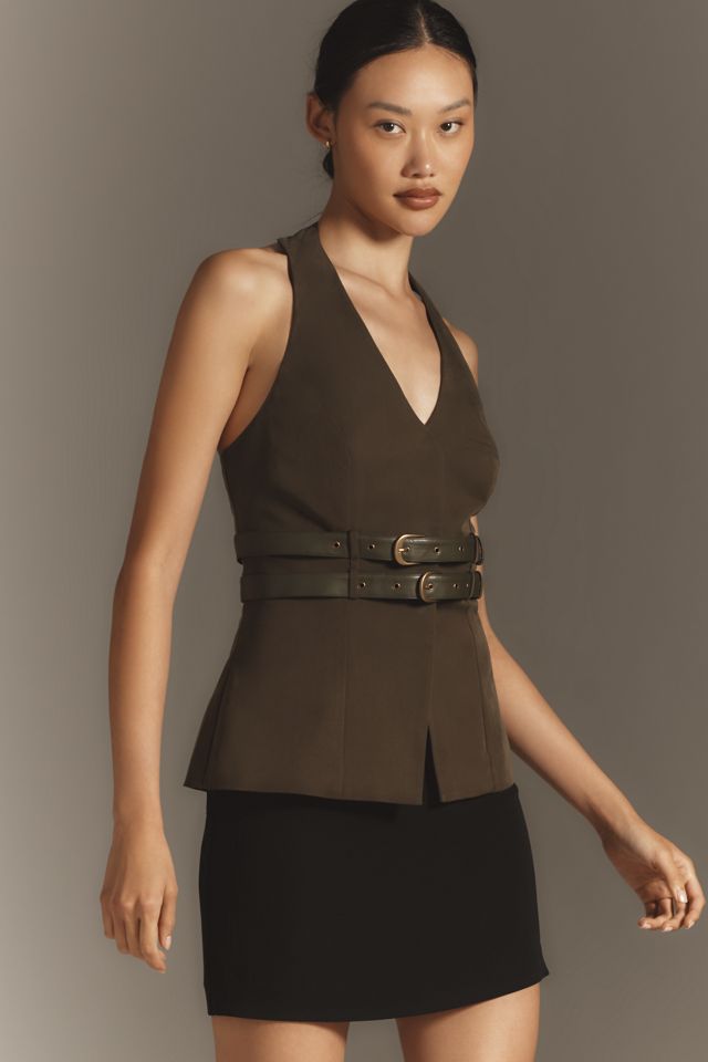 BUTTON BACK TOP MARE MYSTIQUE