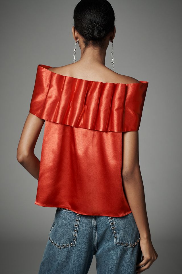 Mare Mare Off-The-Shoulder Bow Top #1