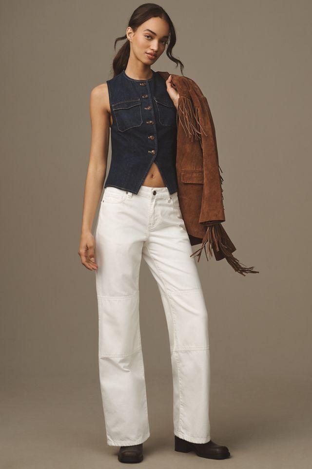 Mare Mare Tailored Denim Vest #4