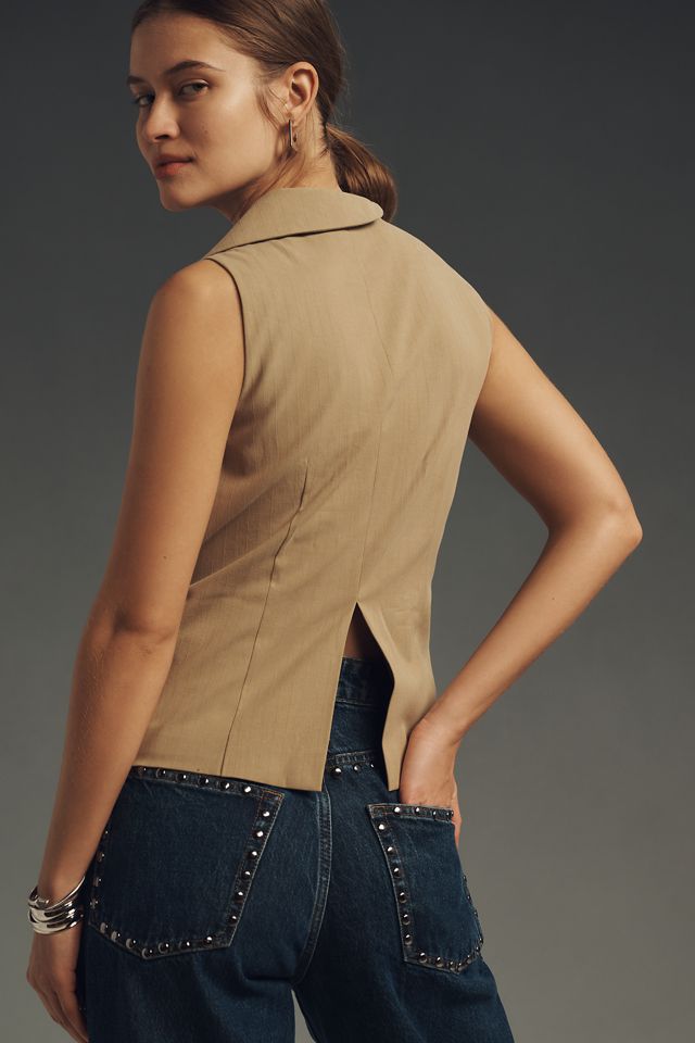 Blusa sin Mangas con Amarre Mare Mare #1