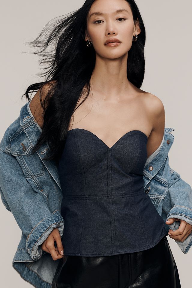 Mare Mare Denim Bustier #1